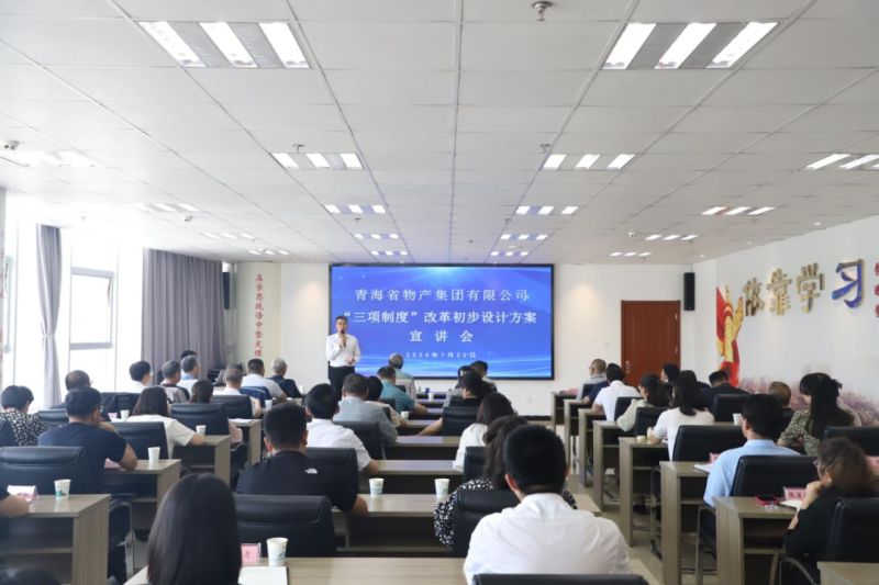 省森林舞会官网集团进行&ldquo;三项制度&rdquo;鼎新初步设计规划宣讲会