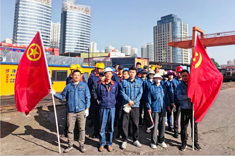 配送公司党团结合发展共建活动