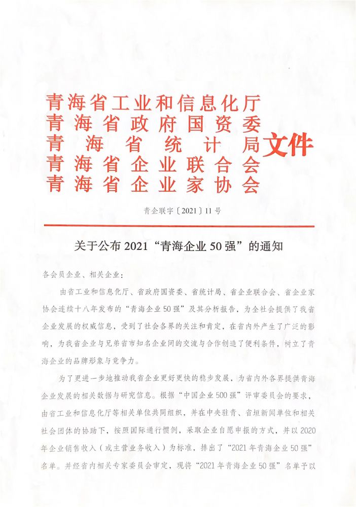 2021年轻海企业50强