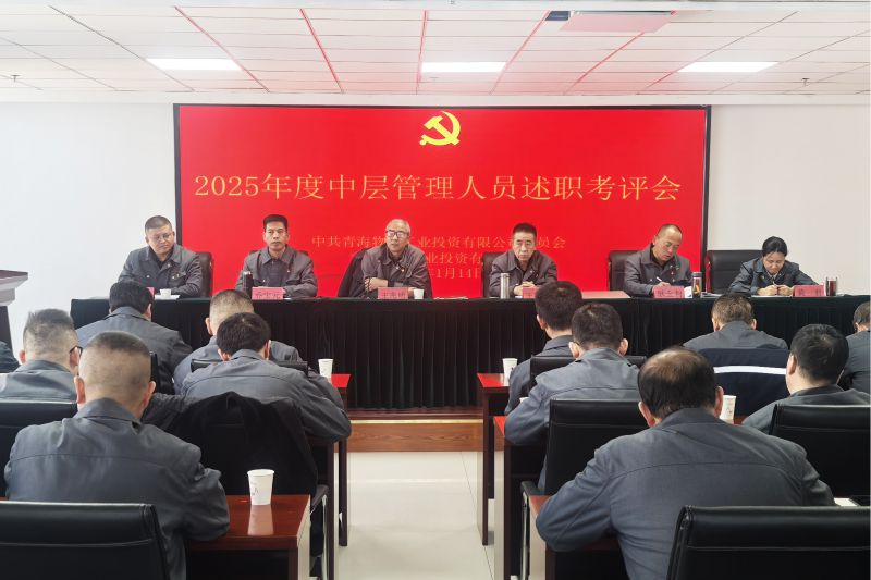 森林舞会官网工投公司召开2025年度中层治理人员述职考评会