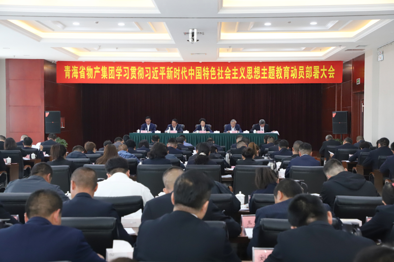 省森林舞会官网集团召开学习贯彻习近平新时期中国特色社会主义思想主题教育带头部署大会
