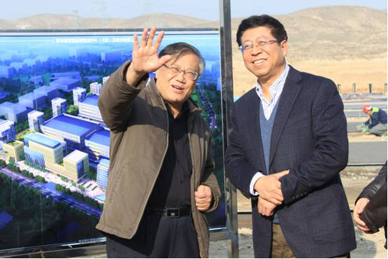 王平明副省长莅临曹家堡保税物流中心工地查抄工作